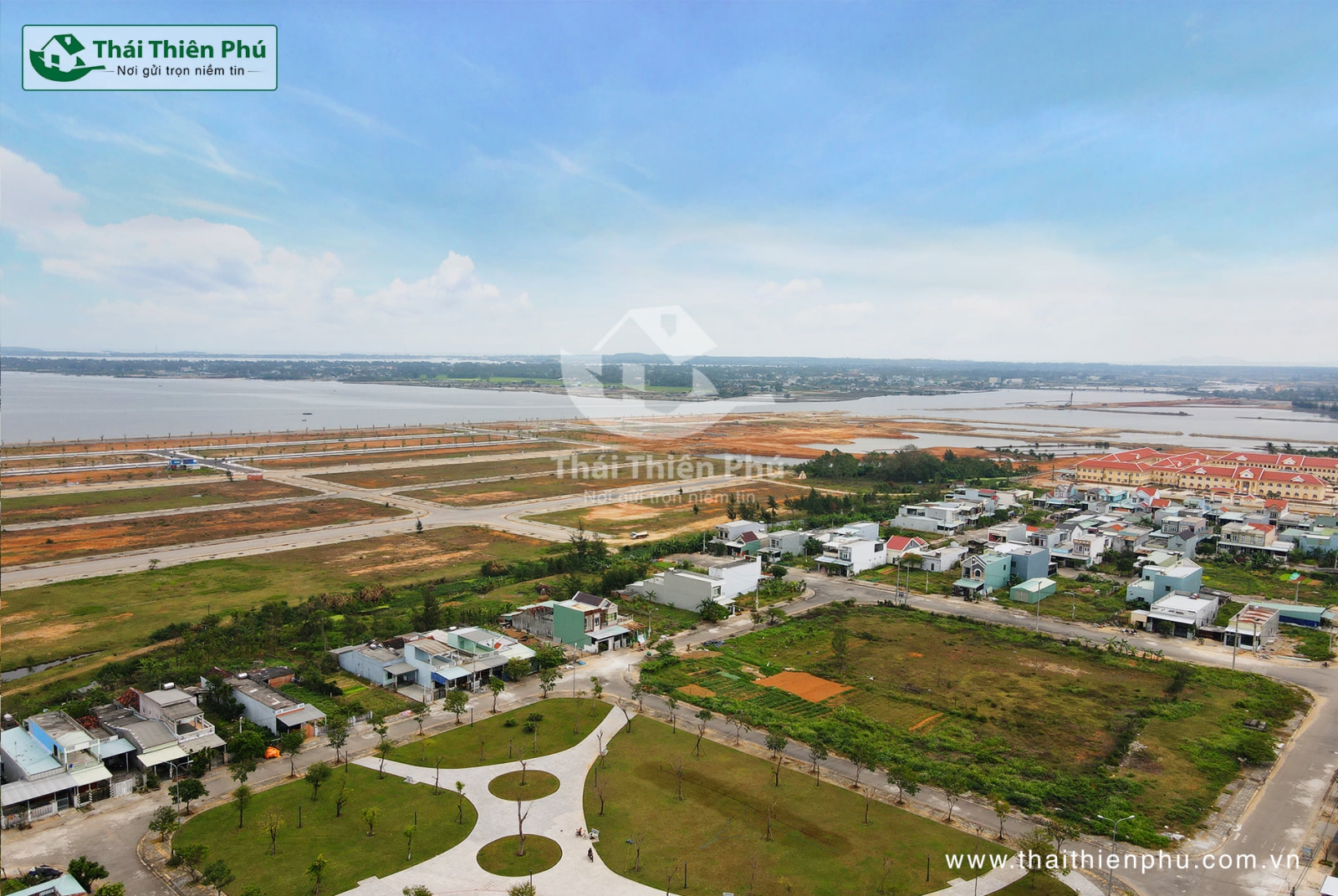 Hình ảnh Thực tế dự án khu đô thị vịnh an hòa city Núi Thành - Quảng Nam