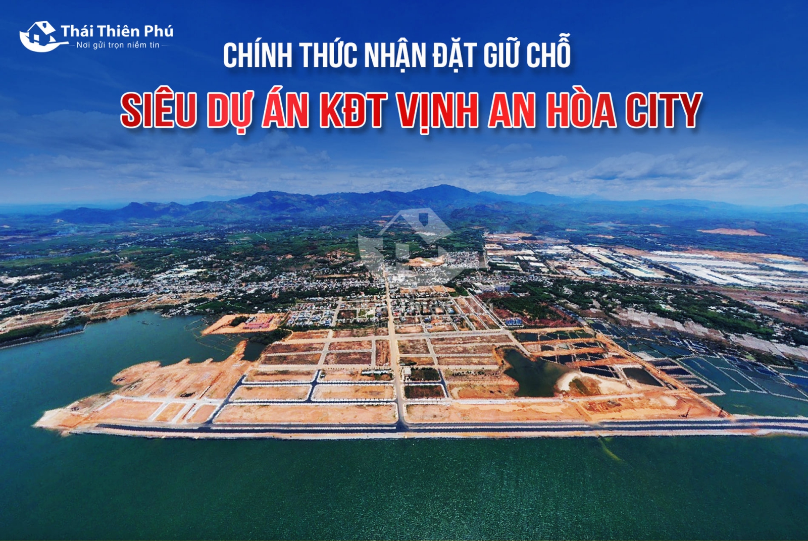 Hình ảnh thực tế tổng thể dự án Khu đô thị Vịnh An Hòa City