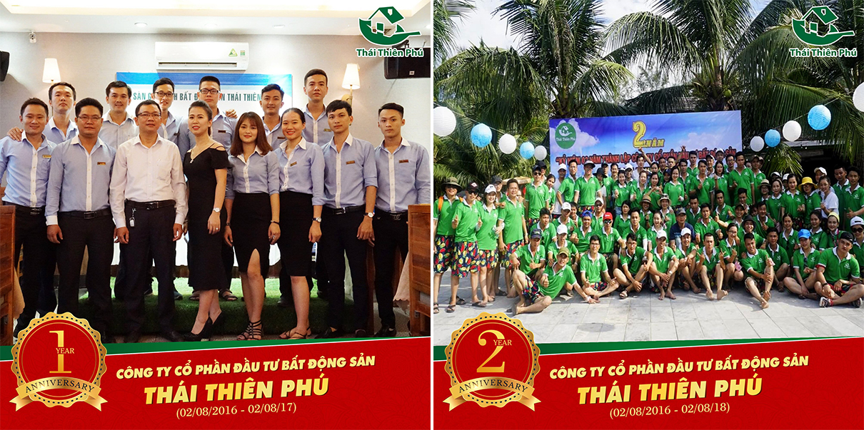 Mừng kỷ niệm 4 năm thành lập công ty bất động sản Thái Thiên Phú Đà Nẵng